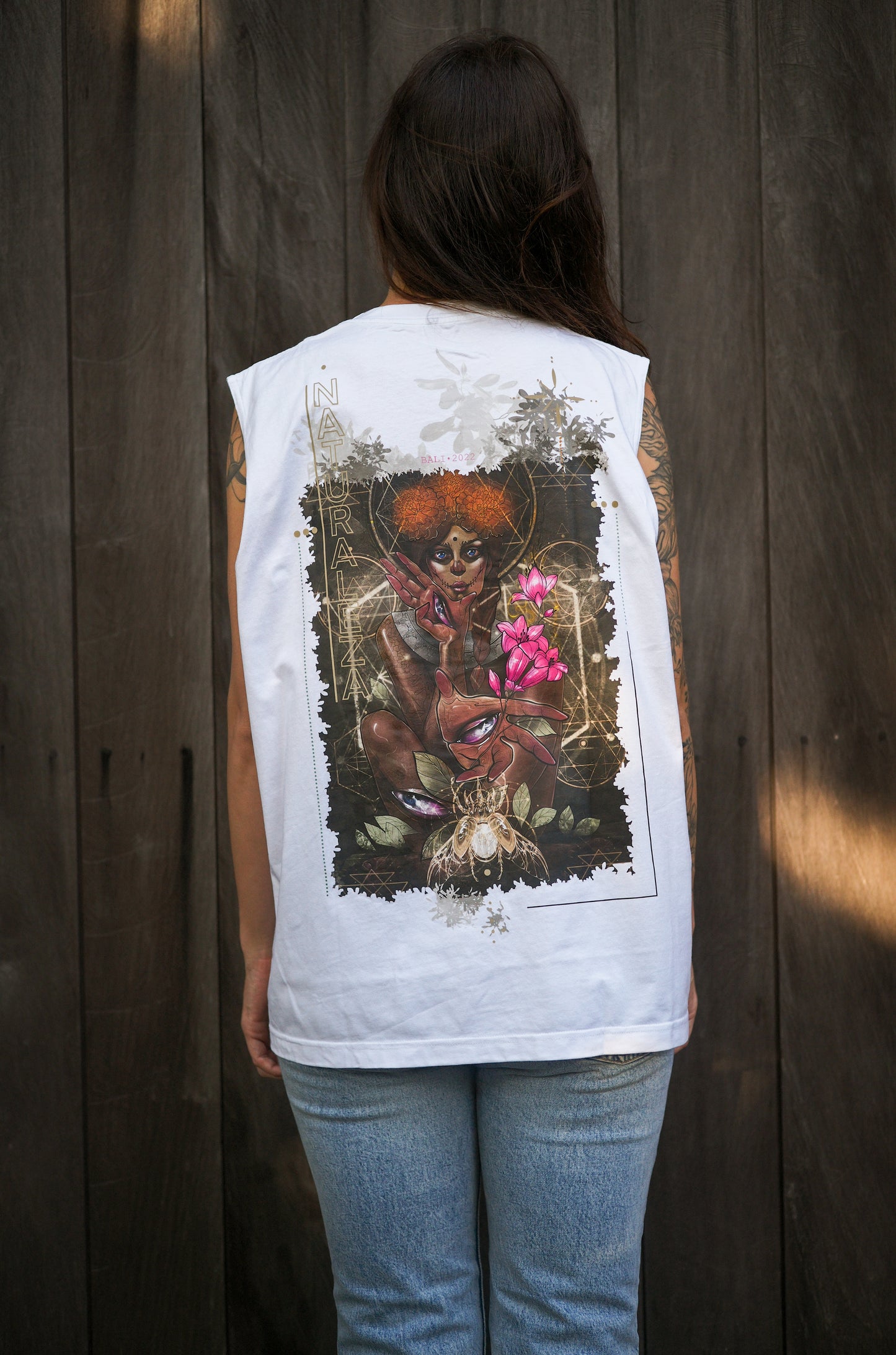 Singlet with digital art “MILAGRO”