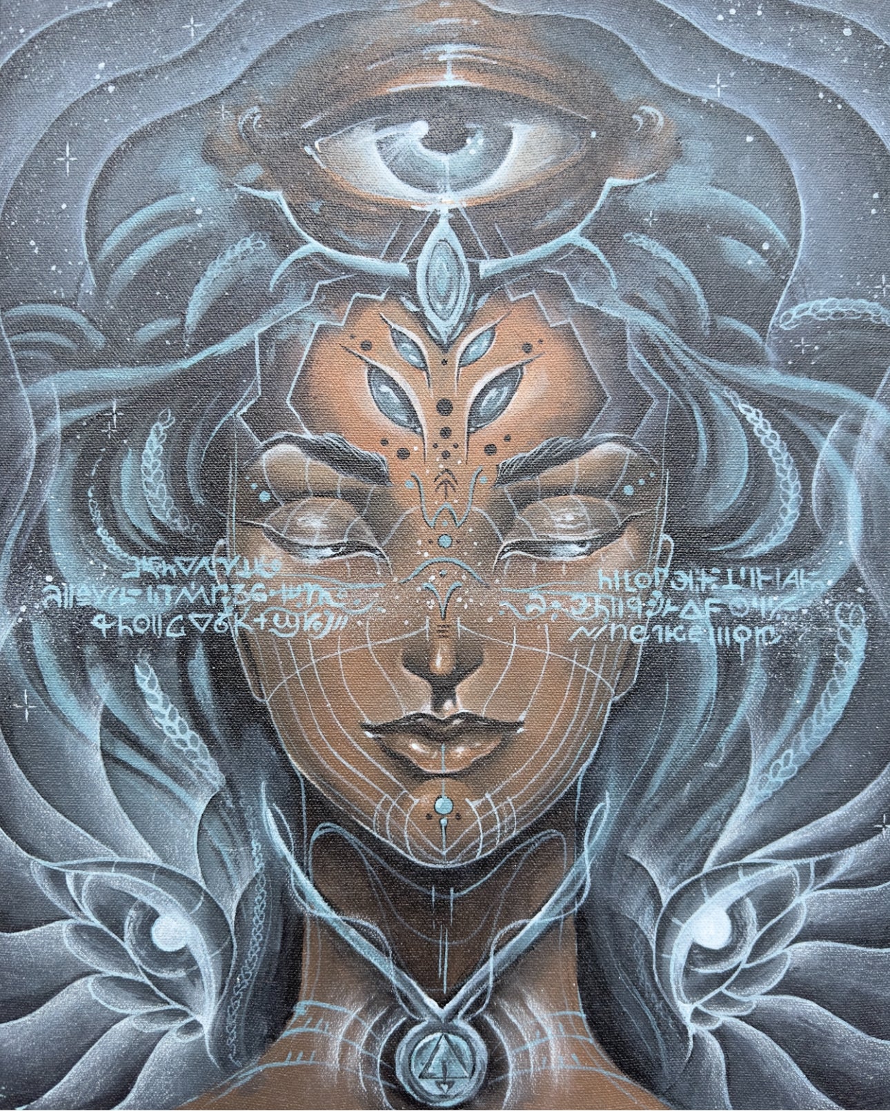 “Memories of a Missionary” Original Canvas