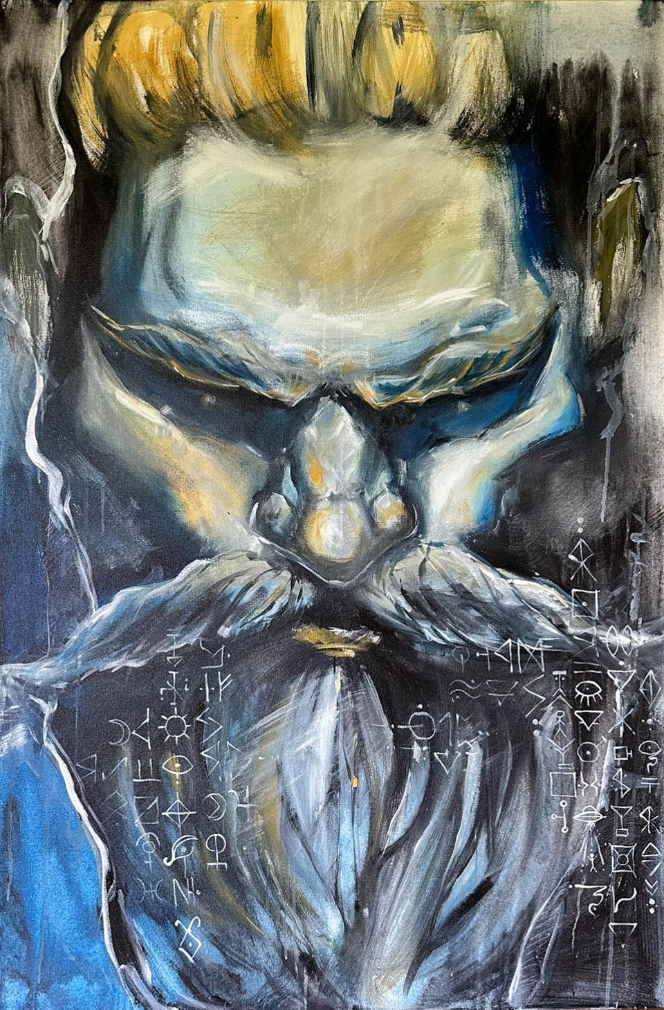 "Viking" Original Canvas