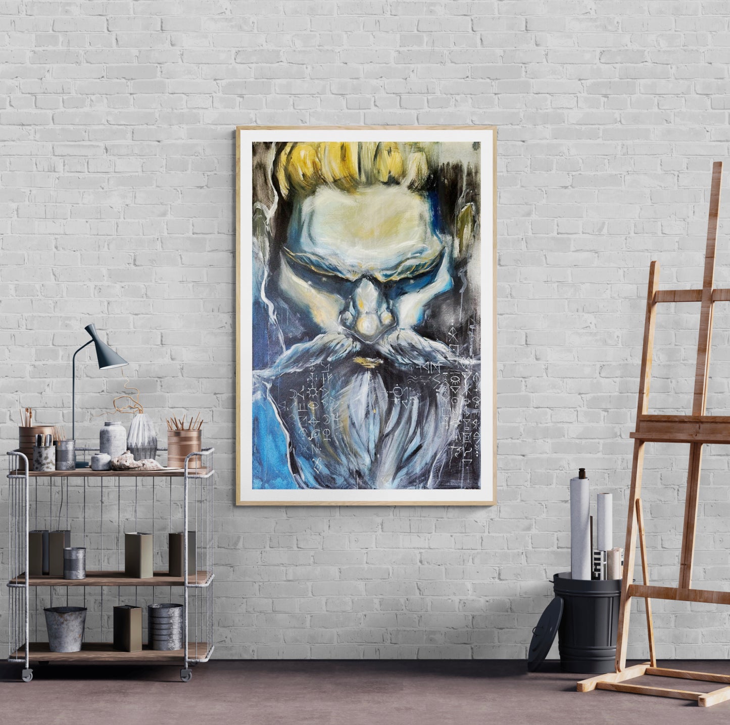 "Viking" Original Canvas